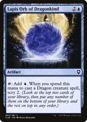 Lapis Orb of Dragonkind<br /><span class="collector-number">Collector No. 82</span>