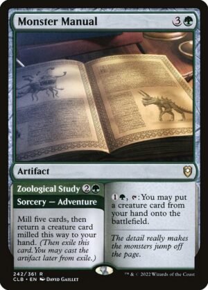 Monster Manual // Zoological Study - Foil<br /><span class="collector-number">Collector No. 242</span>