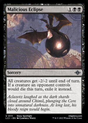 Malicious Eclipse<br /><span class="collector-number">Collector No. 111</span>