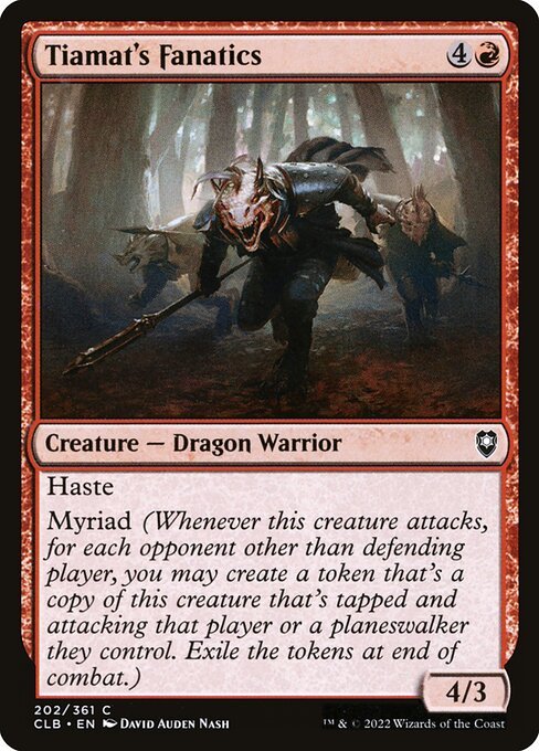 Tiamat's Fanatics<br /><span class="collector-number">Collector No. 202</span>