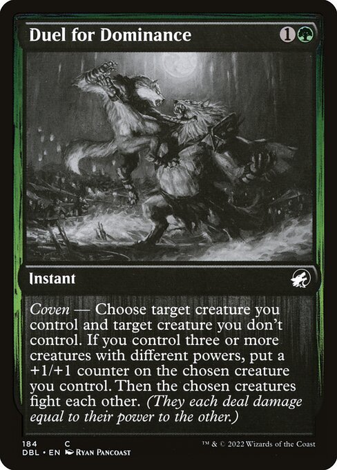 Duel for Dominance<br /><span class="collector-number">Collector No. 184</span>