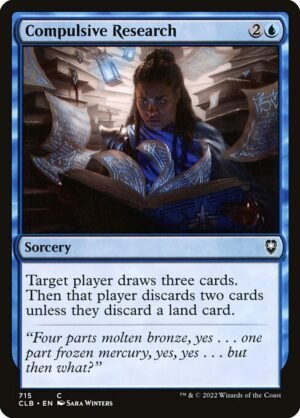 Compulsive Research<br /><span class="collector-number">Collector No. 715</span>
