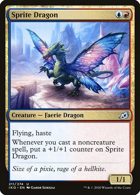 Sprite Dragon<br /><span class="collector-number">Collector No. 211</span>