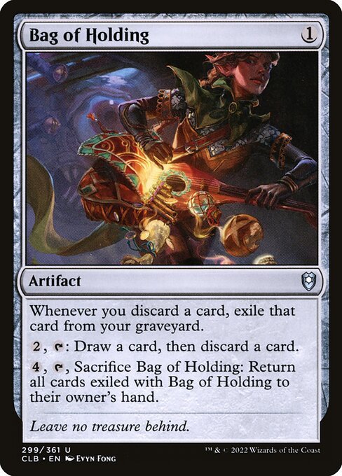 Bag of Holding<br /><span class="collector-number">Collector No. 299</span>