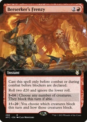 Berserker's Frenzy<br /><span class="collector-number">Collector No. 298</span>