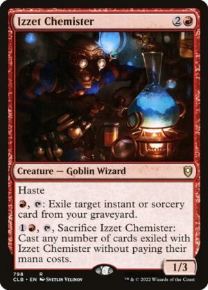 Izzet Chemister<br /><span class="collector-number">Collector No. 798</span>