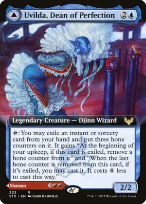 Uvilda, Dean of Perfection // Nassari, Dean of Expression<br /><span class="collector-number">Collector No. 332</span>
