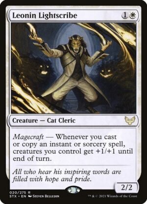 Leonin Lightscribe - Foil<br /><span class="collector-number">Collector No. 20</span>