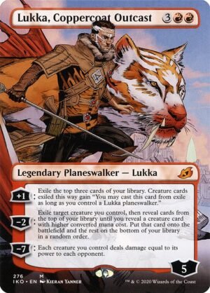 Lukka, Coppercoat Outcast<br /><span class="collector-number">Collector No. 276</span>