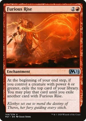 Furious Rise<br /><span class="collector-number">Collector No. 144</span>