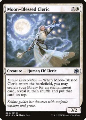 Moon-Blessed Cleric<br /><span class="collector-number">Collector No. 26</span>