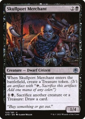 Skullport Merchant<br /><span class="collector-number">Collector No. 120</span>