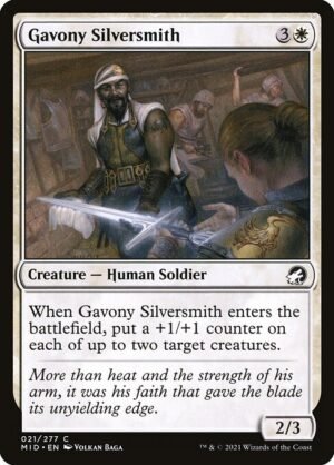 Gavony Silversmith<br /><span class="collector-number">Collector No. 21</span>
