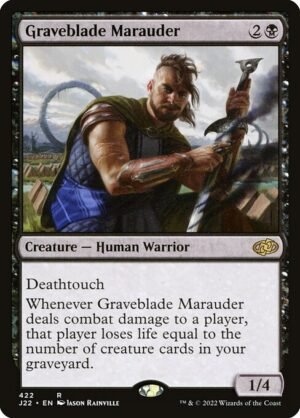 Graveblade Marauder<br /><span class="collector-number">Collector No. 422</span>