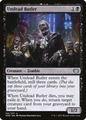 Undead Butler<br /><span class="collector-number">Collector No. 133</span>