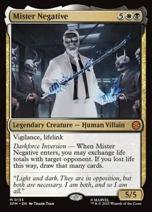 Mister Negative<br /><span class="collector-number">Collector No. 135</span>