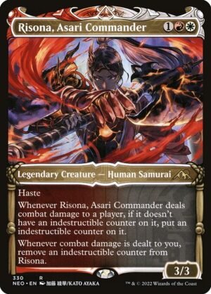 Risona, Asari Commander - Foil<br /><span class="collector-number">Collector No. 330</span>
