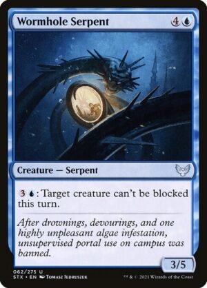 Wormhole Serpent<br /><span class="collector-number">Collector No. 62</span>