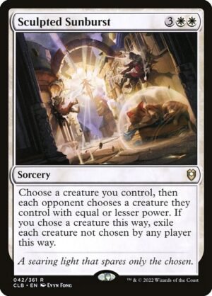 Sculpted Sunburst - Foil<br /><span class="collector-number">Collector No. 42</span>
