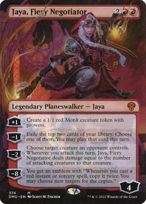 Jaya, Fiery Negotiator - Foil<br /><span class="collector-number">Collector No. 374</span>