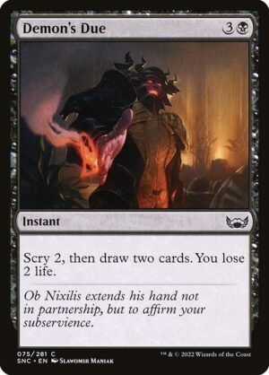 Demon's Due<br /><span class="collector-number">Collector No. 75</span>