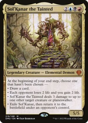 Sol'Kanar the Tainted - Foil<br /><span class="collector-number">Collector No. 219</span>