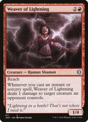 Weaver of Lightning<br /><span class="collector-number">Collector No. 371</span>