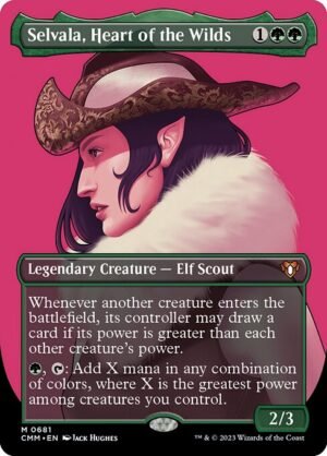 Selvala, Heart of the Wilds<br /><span class="collector-number">Collector No. 681</span>