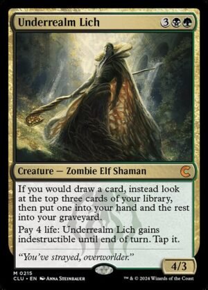 Underrealm Lich<br /><span class="collector-number">Collector No. 215</span>