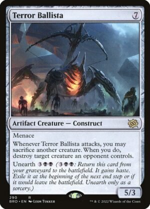 Terror Ballista - Foil<br /><span class="collector-number">Collector No. 290</span>
