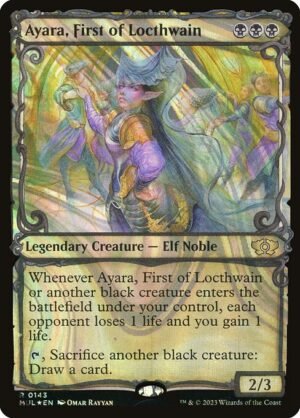 Ayara, First of Locthwain - Foil<br /><span class="collector-number">Collector No. 143</span>