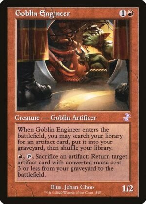 Goblin Engineer<br /><span class="collector-number">Collector No. 345</span>