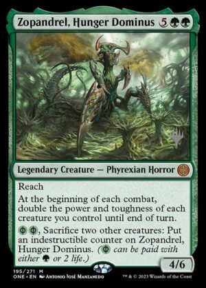 Zopandrel, Hunger Dominus<br /><span class="collector-number">Collector No. 195p</span>