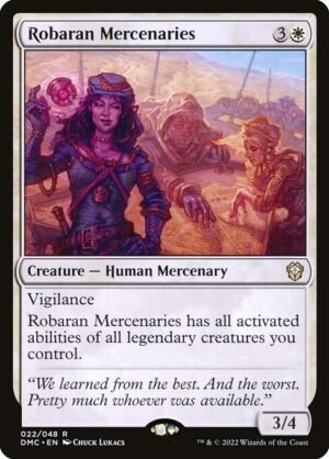 Robaran Mercenaries<br /><span class="collector-number">Collector No. 22</span>