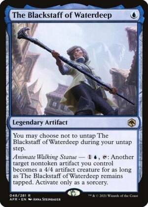 The Blackstaff of Waterdeep - Foil<br /><span class="collector-number">Collector No. 48</span>