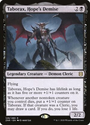 Taborax, Hope's Demise<br /><span class="collector-number">Collector No. 129</span>