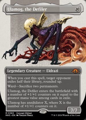 Ulamog, the Defiler<br /><span class="collector-number">Collector No. 383</span>