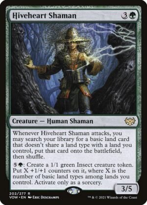 Hiveheart Shaman - Foil<br /><span class="collector-number">Collector No. 202</span>