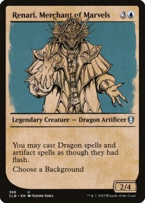 Renari, Merchant of Marvels<br /><span class="collector-number">Collector No. 386</span>