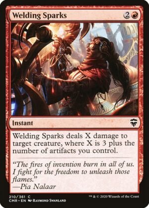 Welding Sparks<br /><span class="collector-number">Collector No. 210</span>