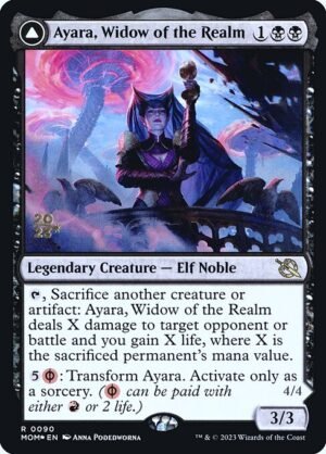Ayara, Widow of the Realm // Ayara, Furnace Queen - Foil<br /><span class="collector-number">Collector No. 90s</span>