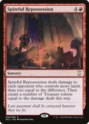 Spiteful Repossession - Foil<br /><span class="collector-number">Collector No. 90</span>
