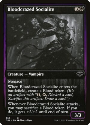 Bloodcrazed Socialite<br /><span class="collector-number">Collector No. 363</span>