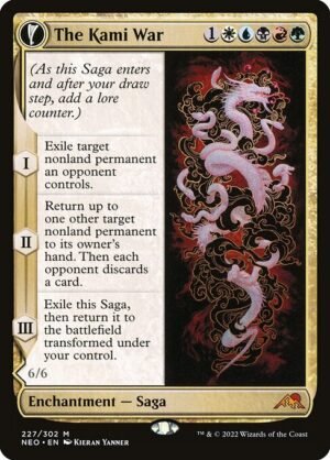 The Kami War // O-Kagachi Made Manifest - Foil<br /><span class="collector-number">Collector No. 227</span>