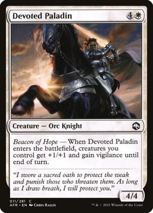 Devoted Paladin<br /><span class="collector-number">Collector No. 11</span>