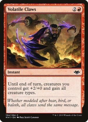 Volatile Claws<br /><span class="collector-number">Collector No. 154</span>