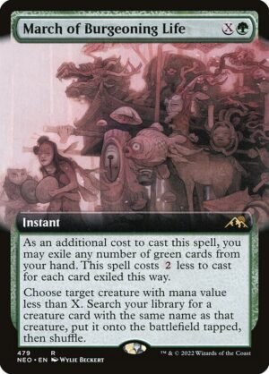 March of Burgeoning Life - Foil<br /><span class="collector-number">Collector No. 479</span>