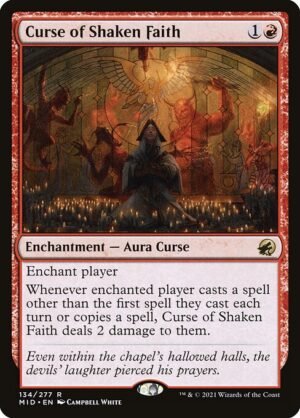 Curse of Shaken Faith<br /><span class="collector-number">Collector No. 134</span>