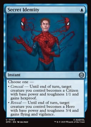 Secret Identity<br /><span class="collector-number">Collector No. 43</span>