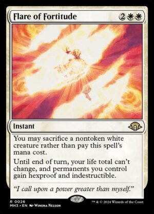 Flare of Fortitude - Foil<br /><span class="collector-number">Collector No. 26</span>
